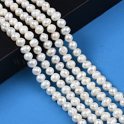 Нити из натурального культивированного пресноводного жемчуга PEAR-N013-06B