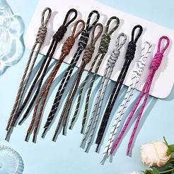 10 шт. подвесных украшений из полиэфирной веревки&nbsp;HJEW-JM04464