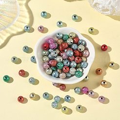 Лакированные бусины из акрила &nbsp;X-ACRP-Q018-8mm-M