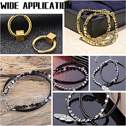 60 шт. 4 бусины из нержавеющей стали 304 STAS-UN0038-22