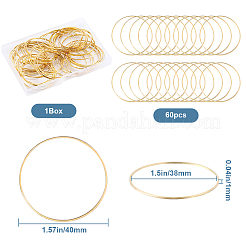 60 шт. Латунные соединительные кольца&nbsp;KK-SP0002-13B
