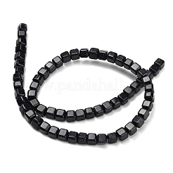 Синтетический синий авантюрин бисер нитей G-L642-C01-6x6mm