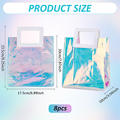 PVC Laser transparente Tasche&nbsp;ABAG-WH0061-32