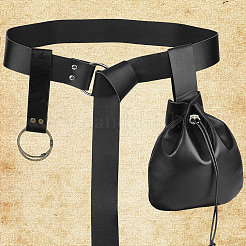 1 cartera medieval de piel sintética sintética.&nbsp;AJEW-CL0003-69B