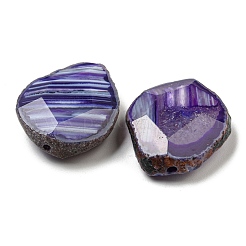 Окрашенные естественно druzy агат бисером&nbsp;G-G123-07