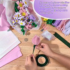 DIY-Sets zum Basteln von Blumensträußen&nbsp;AJEW-SC0032-05