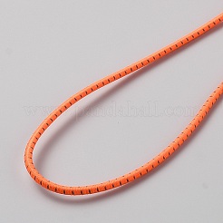 Cordón elástico de poliéster redondo reflectante&nbsp;EC-WH20009-02A