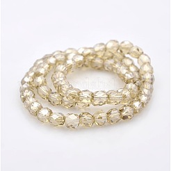 Граненые бусины&nbsp;GLAA-A032-6mm-PL11