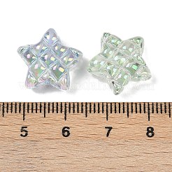 Уф-покрытие прозрачные акриловые бусины MACR-L007-01B