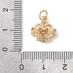 Латунные микро проложить кубического циркония подвески&nbsp;KK-C133-03B-G