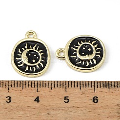 Emaille Anhänger Legierung&nbsp;FIND-H024-03G-01