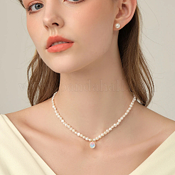 6 pz 304 ciondolo cabochon in acciaio inox&nbsp;STAS-BBC0010-58
