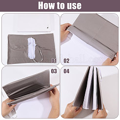 Elastischer Buchumschlag aus Polyester&nbsp;DIY-WH0504-885C