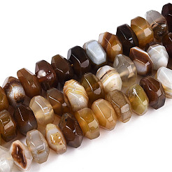 Природный агат бисер нитей&nbsp;G-N356-01A-04