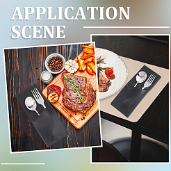 Сумка для хранения ножей и вилок из искусственной кожи&nbsp;LS-AJEW-WH20077-049B