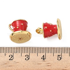 Подвески из латунной эмали 3d&nbsp;KK-I371-36G-02