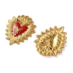 Подвески из нержавеющей стали 304 с эмалью&nbsp;LS-STAS-P440-06G-01