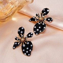 Серьги-гвоздики с железной эмалью&nbsp;FS-WG81567-01