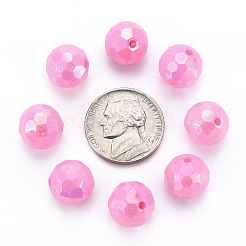 Непрозрачные акриловые бусины&nbsp;TACR-S154-10F-05