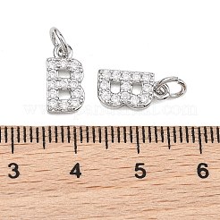 Messing micro pave klare zirkonia anhänger&nbsp;XGRQ29042-394P-B