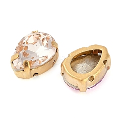 Латунные стеклянные стразы пришивные стразы RGLA-B004-07A-G