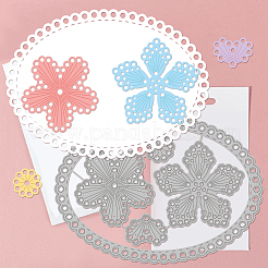 Углеродистая сталь разрезает трафареты DIY-WH0309-1218