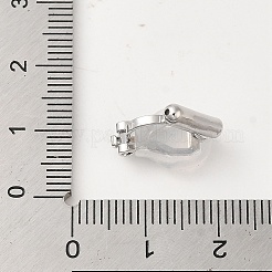 Латунные серьги с клипсами KK-K371-13P