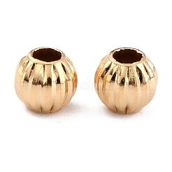 Долговечные латунные бусины KK-O133-001A-G