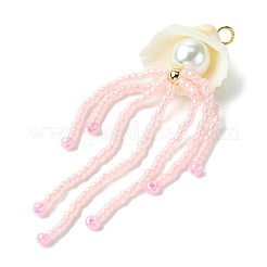 Подвески из натуральной ракушки PALLOY-MZ00298-03