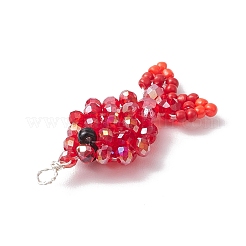 Граненые подвески стекла&nbsp;PALLOY-MZ00661-02