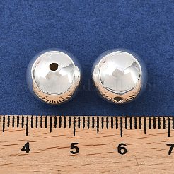 Круглые латунные европейские бусины&nbsp;KK-G512-08S