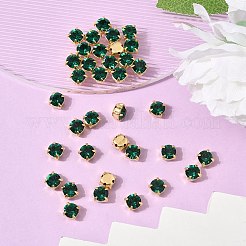 Preciosa® maxima crystal в пришивной чашке&nbsp;Y-PRC-SS29-50730-G