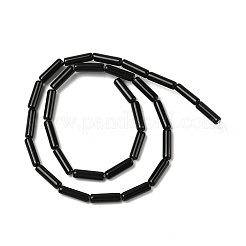 Натуральные бусины из черного оникса (окрашенные и нагретые) G-H087-H02-01A