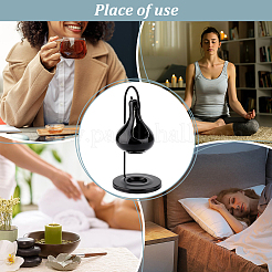 Керамический подсвечник-капля&nbsp;DJEW-WH0015-116B