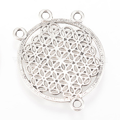 Тибетский стиль компоненты сплава люстра соединения&nbsp;LS-X-TIBE-Q066-21AS-RS