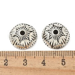 Сплавочные овальные бусины тибетского стиля &nbsp;TIBE-P003-55AS