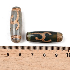 Тибетского стиля бусы дзи&nbsp;TDZI-E004-41