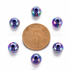 Opake Legierung Perlen&nbsp;MACR-S370-D8mm-S014
