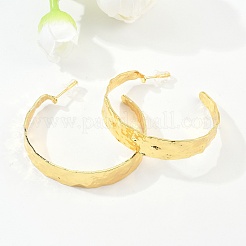 Латунь серьги EJEW-F273-10G