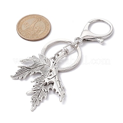 Брелок с подвеской в виде листа сплава&nbsp;KEYC-JKC00611-04
