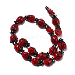 Бусы лэмпворк ручной работы&nbsp;X1-LAMP-TD001-3