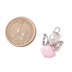 3шт 3 цвета стеклянные жемчужные подвески PALLOY-JF03471