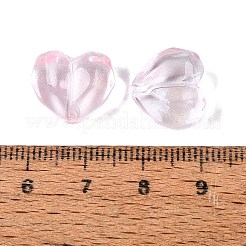Perles en verre transparentes&nbsp;DGLA-N022-02H