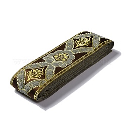 Плоские жаккардовые тканые ленты из синели&nbsp;SRIB-XCP0001-17A