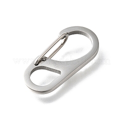 Verschlüsseanhängerverschlüsse aus Edelstahl 304&nbsp;STAS-U051-02A-P