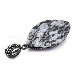 Полимерная глина стразами подвески&nbsp;RB-S056-12A-B