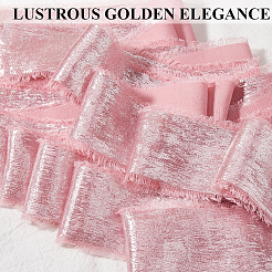 Односторонняя полиэфирная потертая лента горячего тиснения длиной 4.5 м. OCOR-WH20003-08D