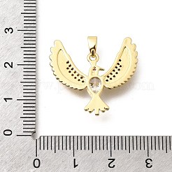 Ciondoli di zirconi in ottone&nbsp;KK-B187-11G