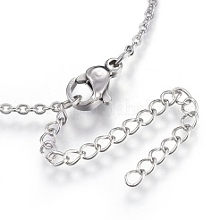 Подвески из нержавеющей стали 304 NJEW-O108-30P