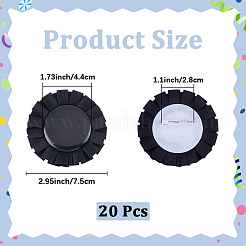 Броши из полиэстера&nbsp;JEWB-WH20010-03D